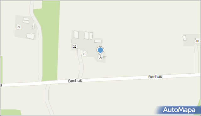 Bachus, Bachus, 29, mapa Bachus