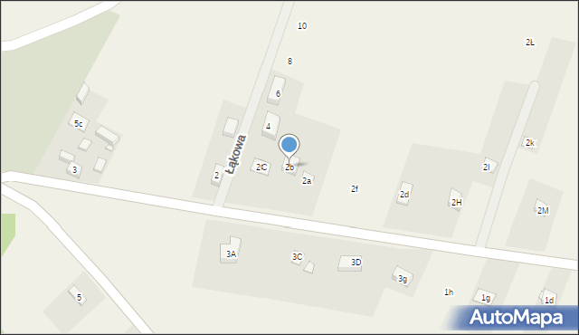 Strońsko, Strońsko, 2b, mapa Strońsko