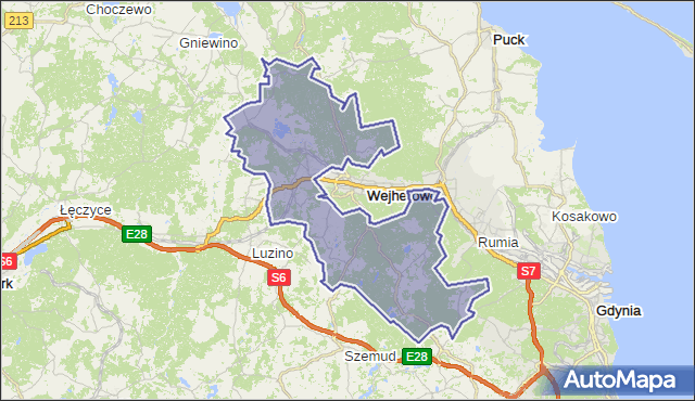 Https Uonetplus Vulcan Net Pl Gminawejherowo Gmina Wejherowo, powiat wejherowski, województwo pomorskie na mapie Targeo