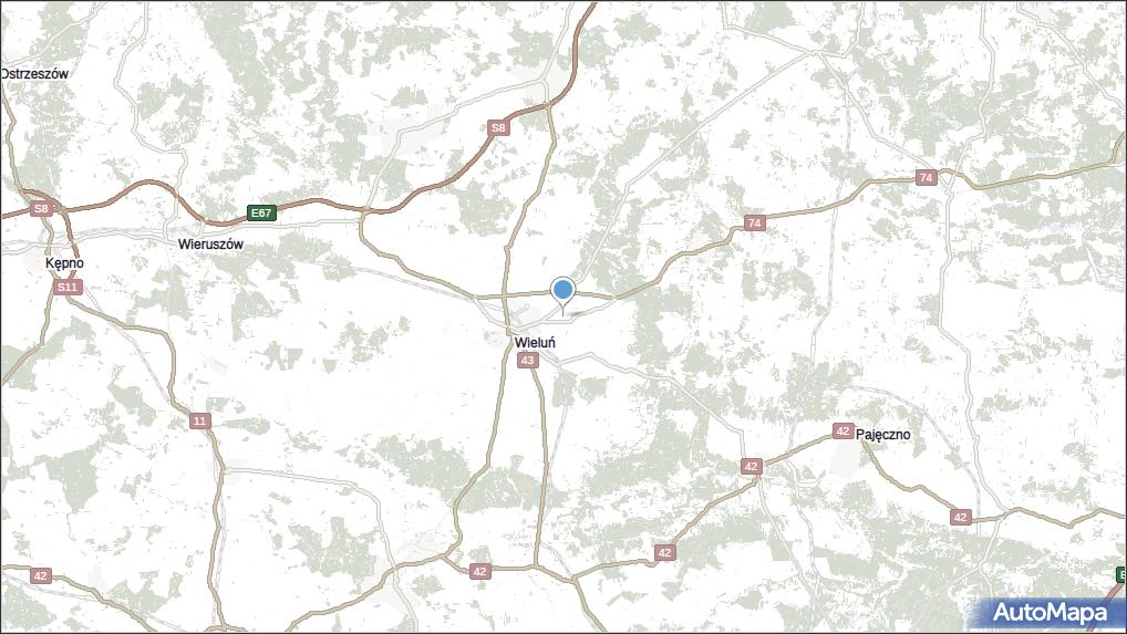 Gmina Konopnica, powiat wieluński, województwo łódzkie na mapie Targeo