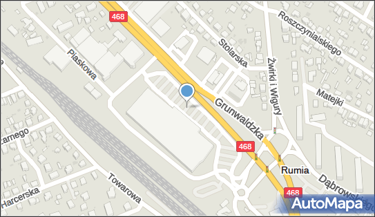 Parking, Grunwaldzka 5, Rumia - Parking